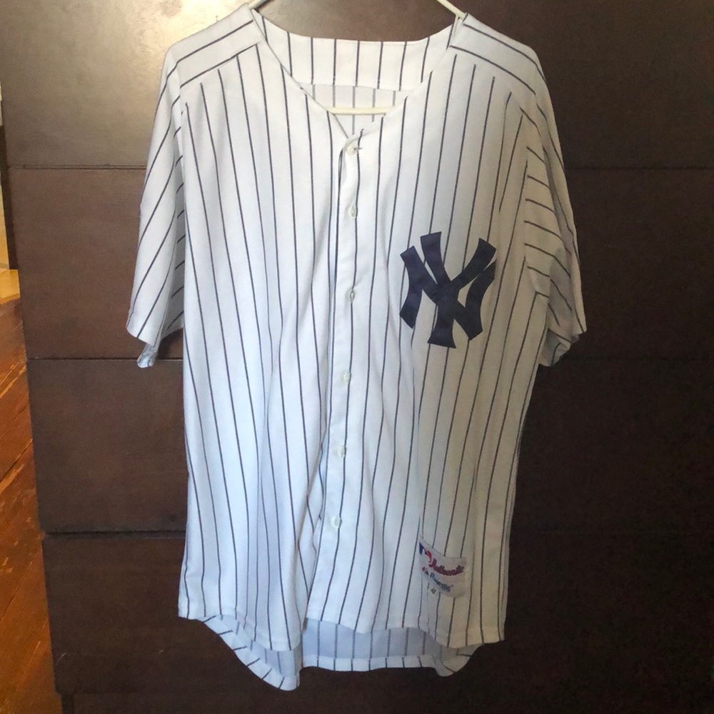 NY Yankees Derek Jeter World Series Jersey